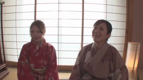 【日本AV】2人の妖艶熟女の圧巻4P〜着物xごっくんx中出しフルコース